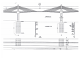 波形钢腹板组合梁斜拉桥黄河大桥图纸全套