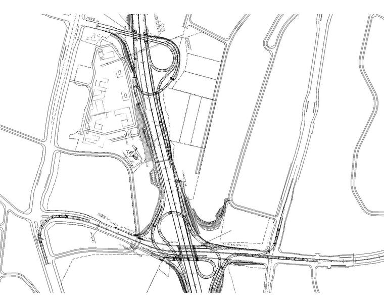 道路破除拓宽施工图资料下载-城市快速路拓宽改造道路专项工程施工图2020