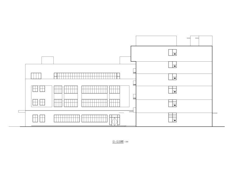 2层卫生院建筑施工图资料下载-[广州]多层卫生院建筑施工图PDF2019