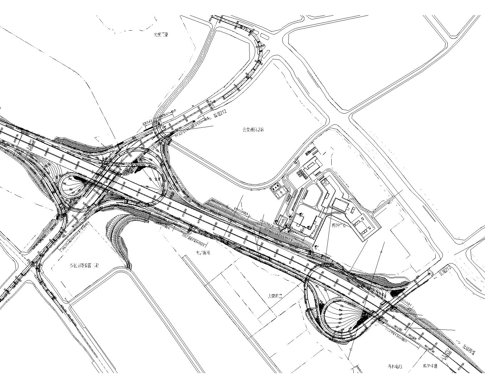 本桓高速公路图纸图片