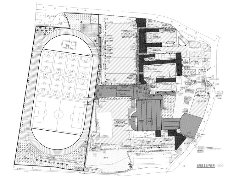 学校项目施工验收资料下载-[广东]学校项目给排水施工图2020