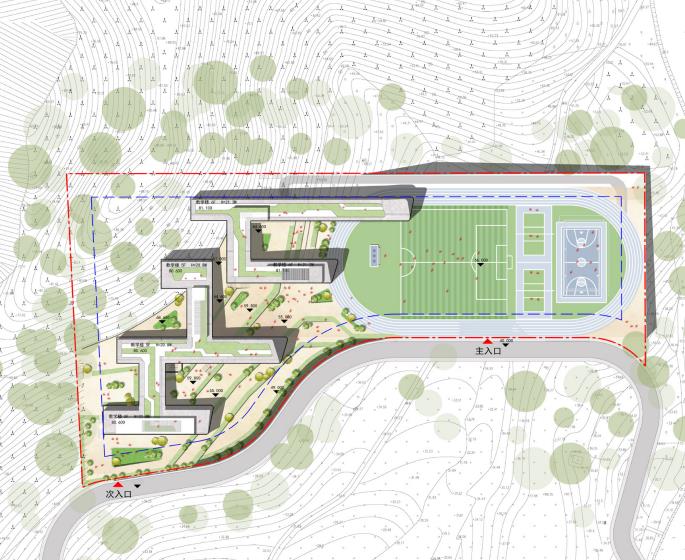 24班山地初中校园规划设计文本pdf2019