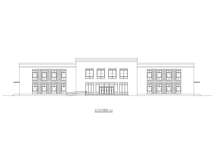 两层家装室内cad资料下载-[贵州]两层食堂施工图CAD2020