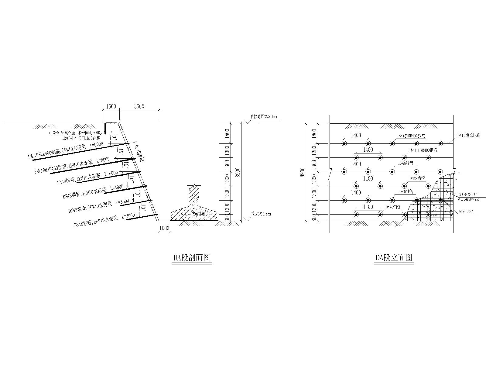 土钉墙支护专项方案（18页，清楚明了）-岩土施工方案-筑龙岩土工程论坛