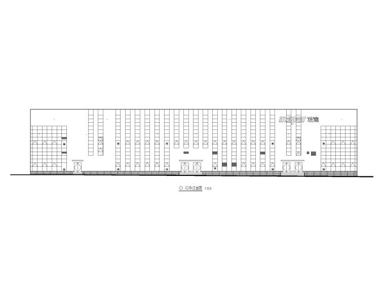 2020贵阳图纸资料下载-[贵阳]单层厂房施工图CAD2020