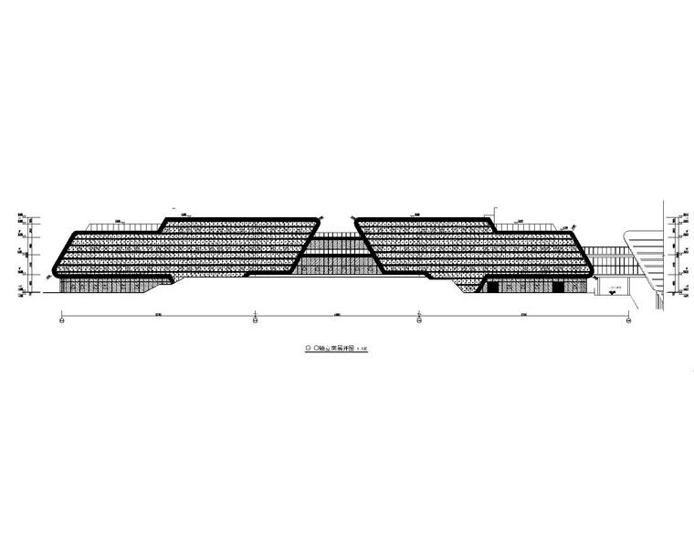 标准厂房用电负荷资料下载-1号框架结构标准厂房幕墙施工图2017+49P