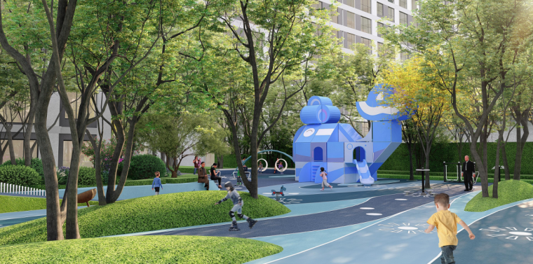 [分享]儿童游乐场景观设计,为释放天性而生!