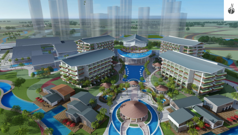 娱乐基地规划设计资料下载-[重庆]温泉养生休闲娱乐温泉度假区规划设计