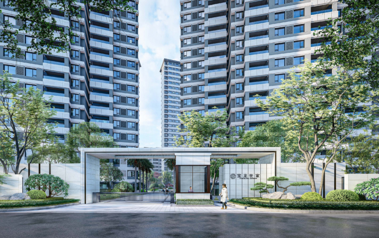 海南简化中式住宅资料下载-[海南]现代中式风雍容大气住宅景观方案2021