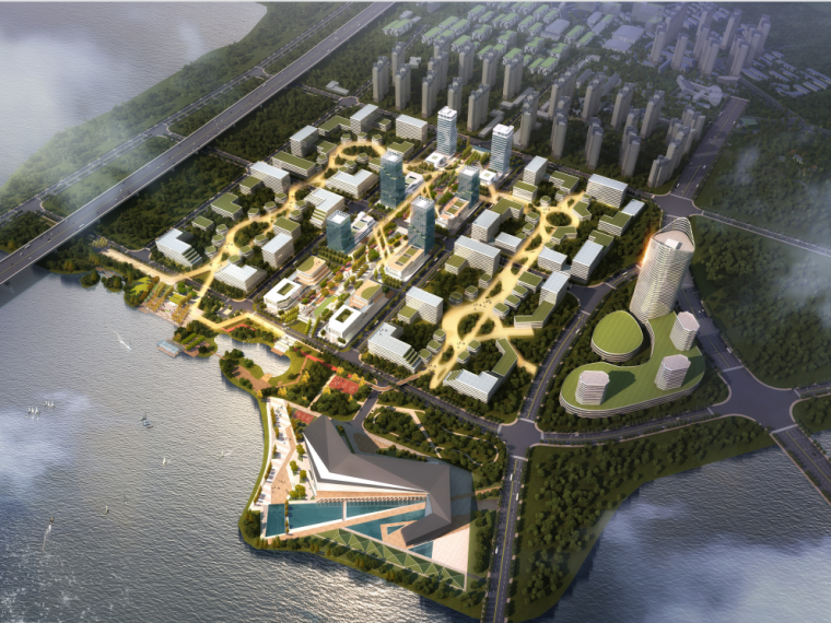 商务科技园区景观资料下载-[武汉]生态活力科技园区景观方案设计