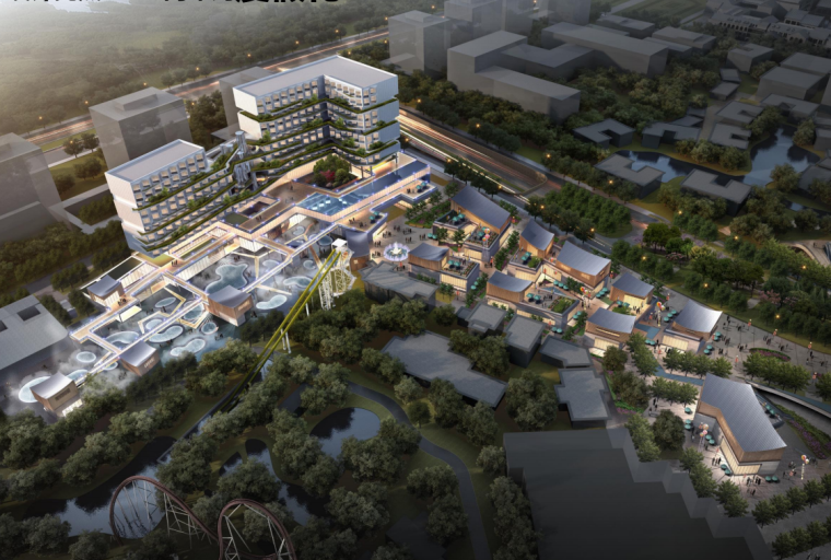 新加坡生态科技园设计资料下载-[广东]生态科技园酒店及超配套商业方案设计
