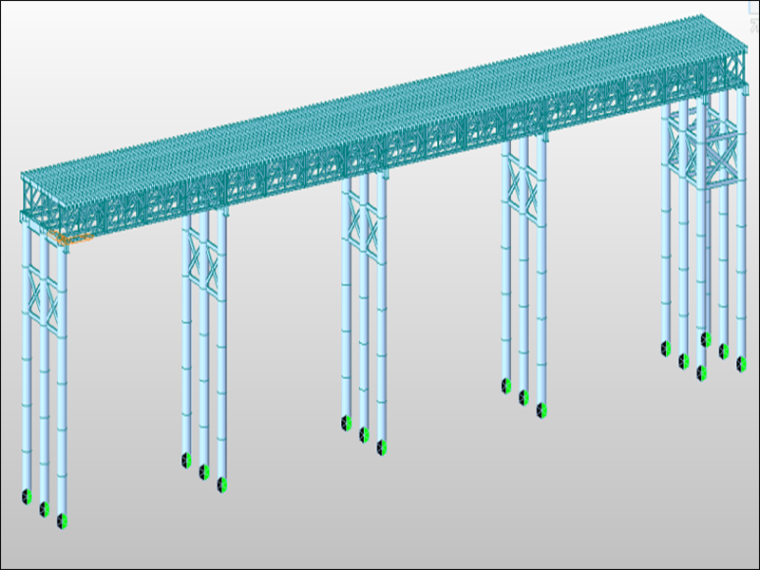 钢便桥贝雷梁CAD资料下载-特大桥桥宽6米贝雷梁钢便桥计算书37页
