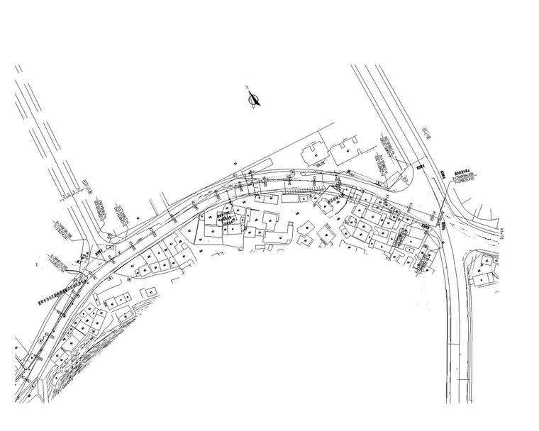 城市道路双向四车道资料下载-[贵州]双向四车道城市支路道路工程施工图