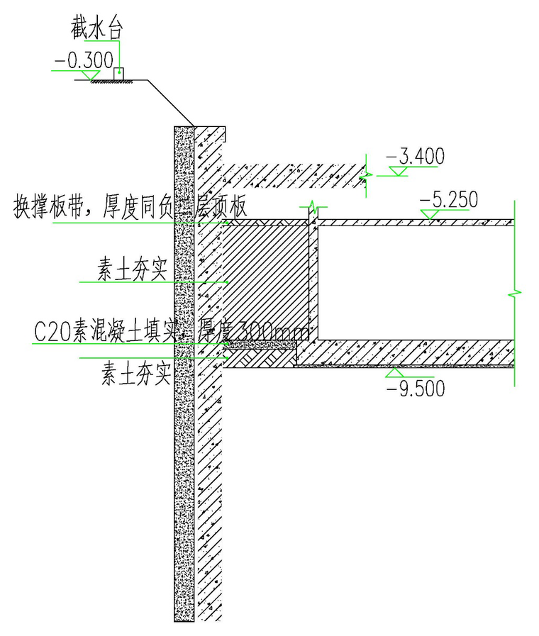 [名企]深基坑宽肥槽换撑体系优化技术创效_5