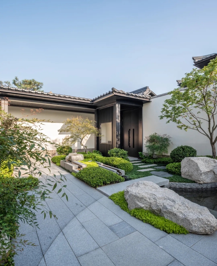 临沂奥正雅园示范区景观