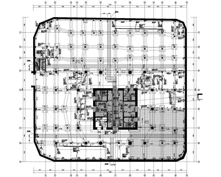 结构超高层资料下载-54层混合结构超高层办公楼施工图2019+159P