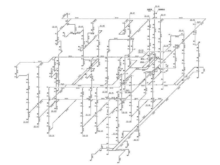 30000㎡钢混结构公共建筑施工招标全套图纸_7