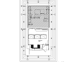 甜品店暖色系店铺装修施工图设计CAD-2020