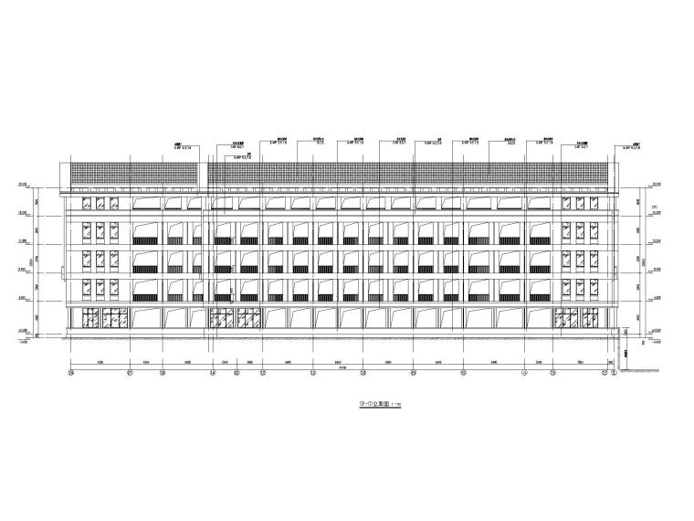 [贵州]多层中式教学楼施工图CAD2020_5