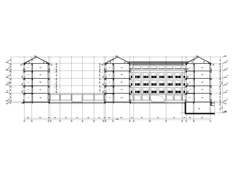 [贵州]多层中式教学楼施工图CAD2020_8