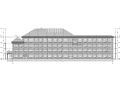 4层框架结构殡仪馆玻璃幕墙施工图2020+92P