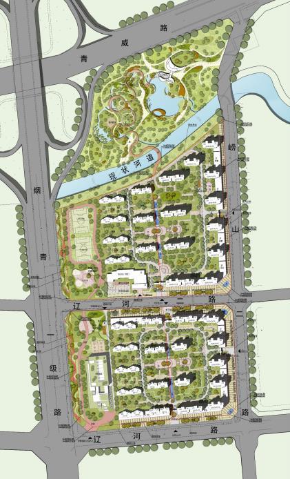 [青岛]新中式高层居住区规划文本PDF2019_6