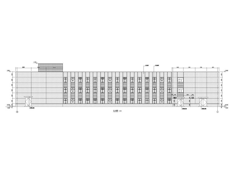 [贵州]多层发动机试验厂房施工图CAD2019_5