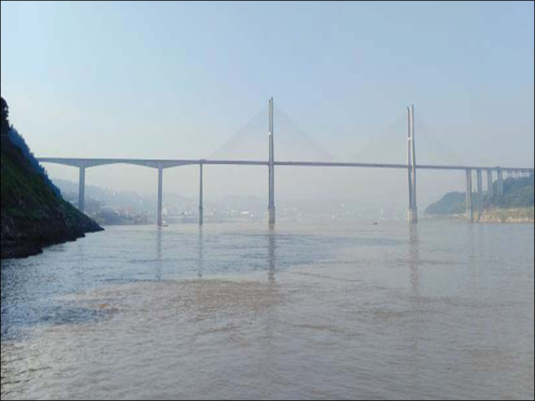 桥墩防撞设施资料下载-长江大桥防船撞设施及主动预警系统施工图纸