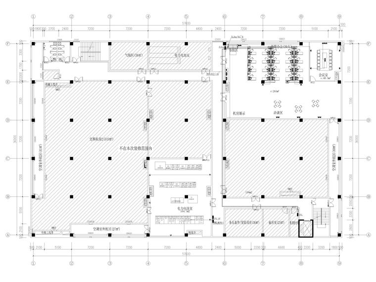 枢纽排水改造资料下载-通信枢纽生产楼装修及改造电气施工图2021