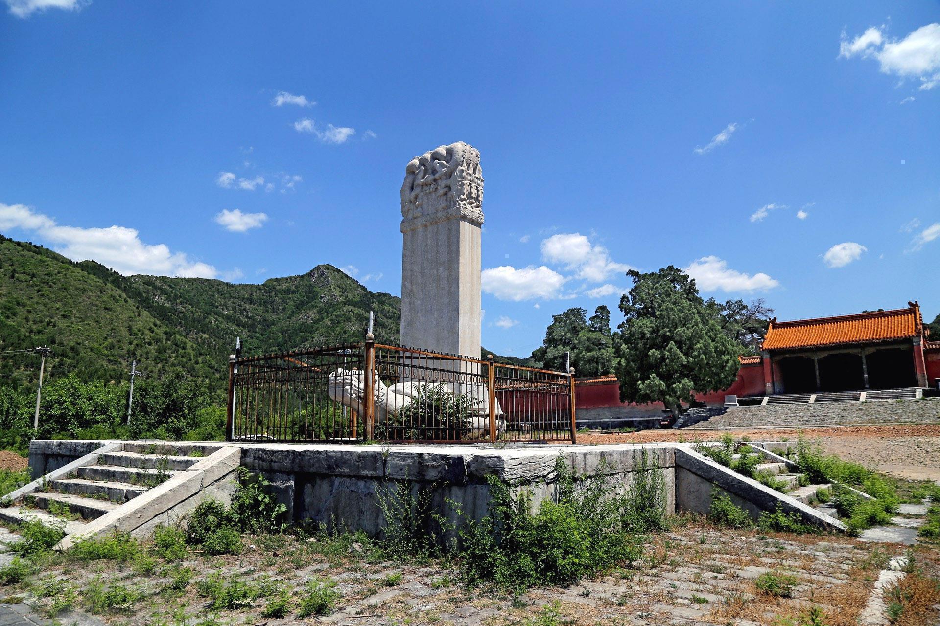 [资料]蜘蛛穴,横龙斜落,十三陵之德陵