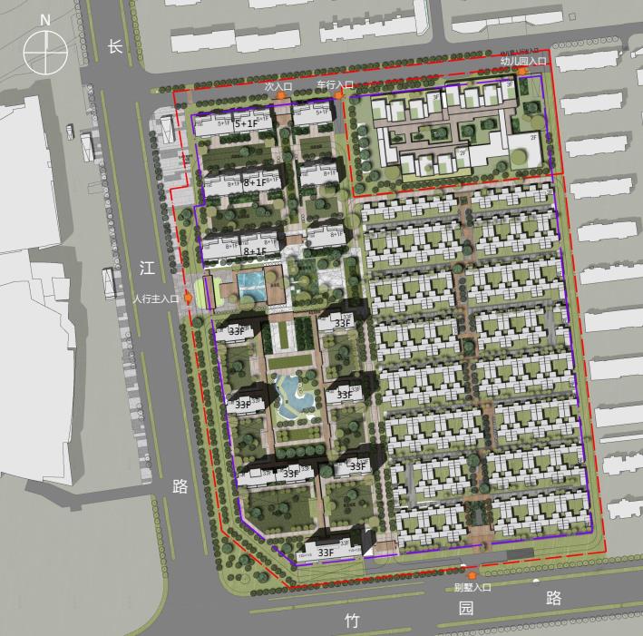 [苏州]高层 洋房 联排 合院规划设计pdf2019
