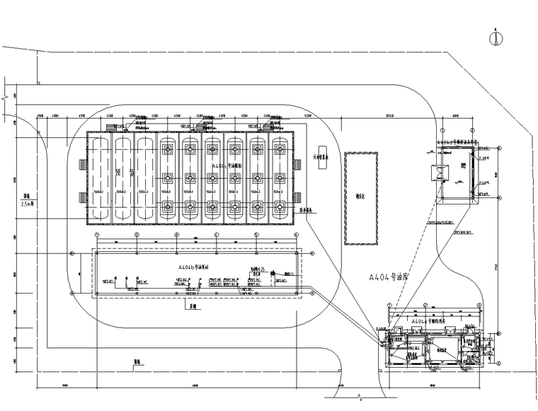 消耗油库综合泵房电气图资料下载-A404油库电气