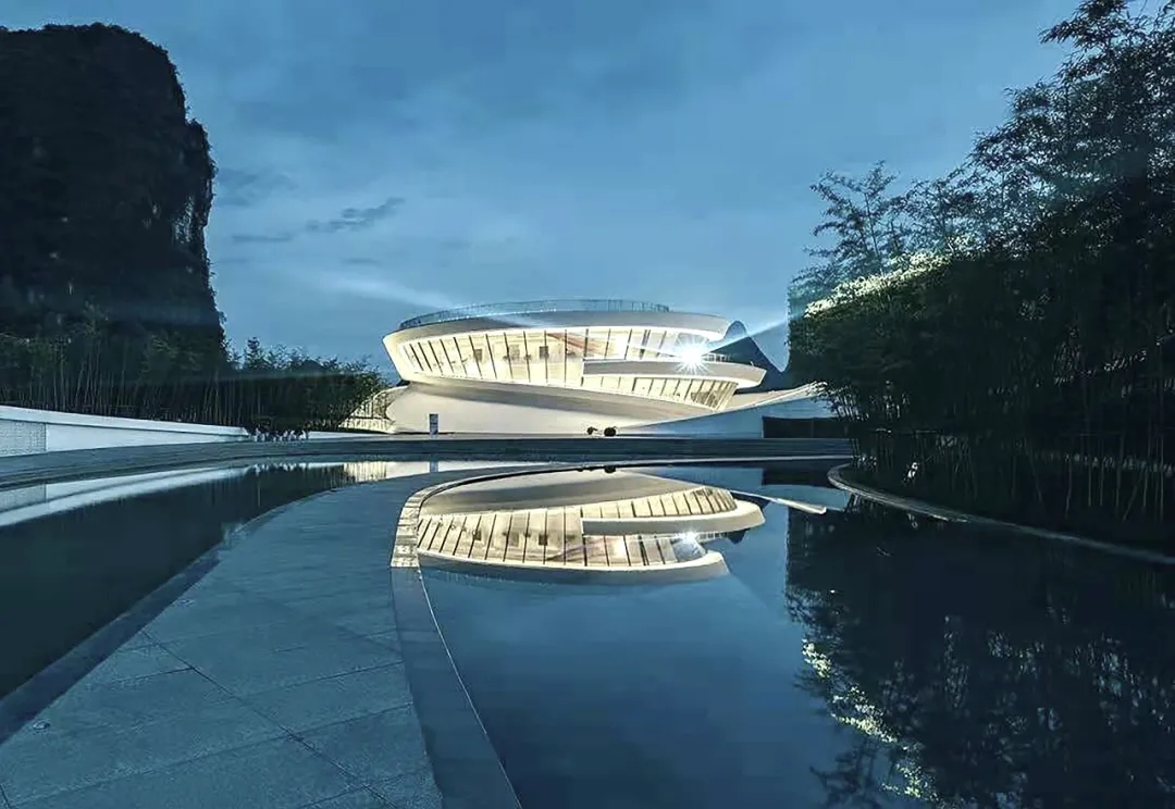阳朔凤凰山水尚境时尚艺术中心-中国建筑设计研究院-文化建筑案例-筑龙建筑设计论坛