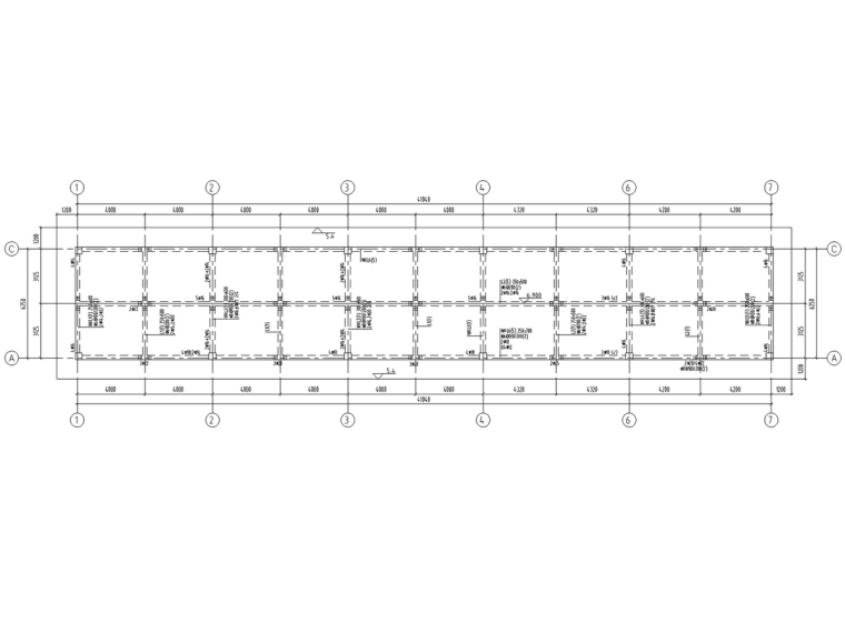 24米框架结构资料下载-框架结构水厂厂房结构施工图2018+24P