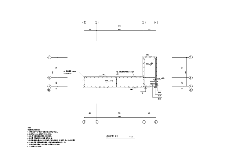 学校门卫室家具cad资料下载-建九佛中学校门施工图-电气（改）_t3