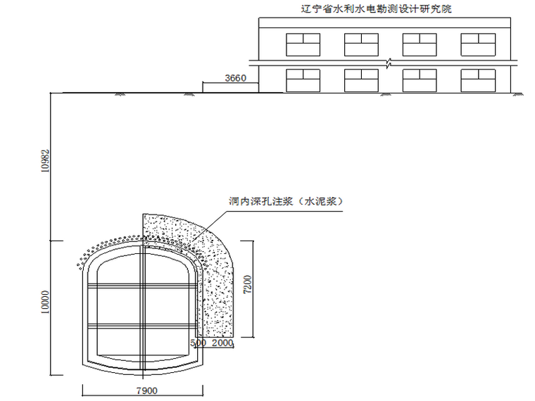 方型广场站A出入口剖面图.png