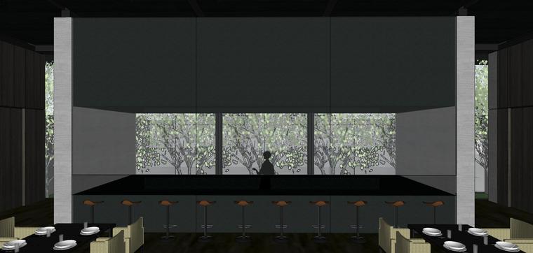 示范区模型2021资料下载-[江苏]现代中式示范区别墅建筑SU模型设计