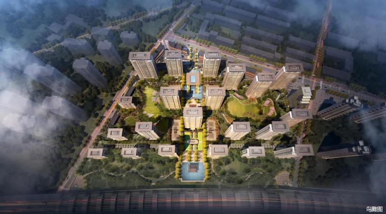新中式高层居住区资料下载-[沈阳]新中式高层居住区规划设计文本PDF