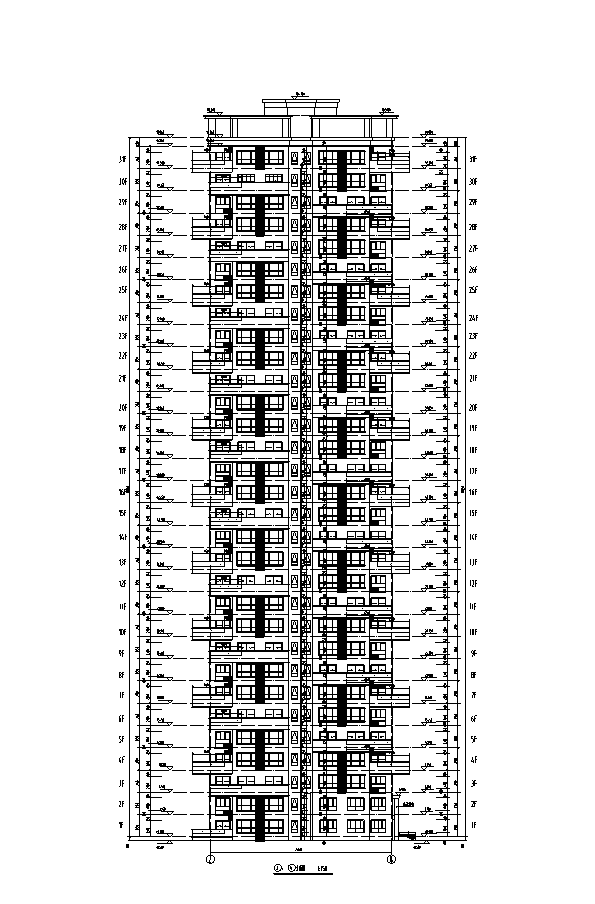 贵州高层住宅及地下弱电施工图