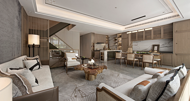 长沙建发中交松雅院下叠别墅