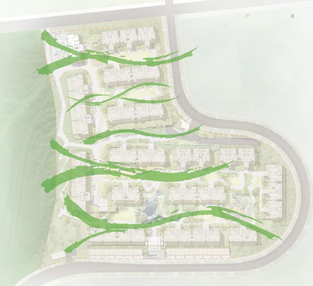 山林与建筑互相渗透