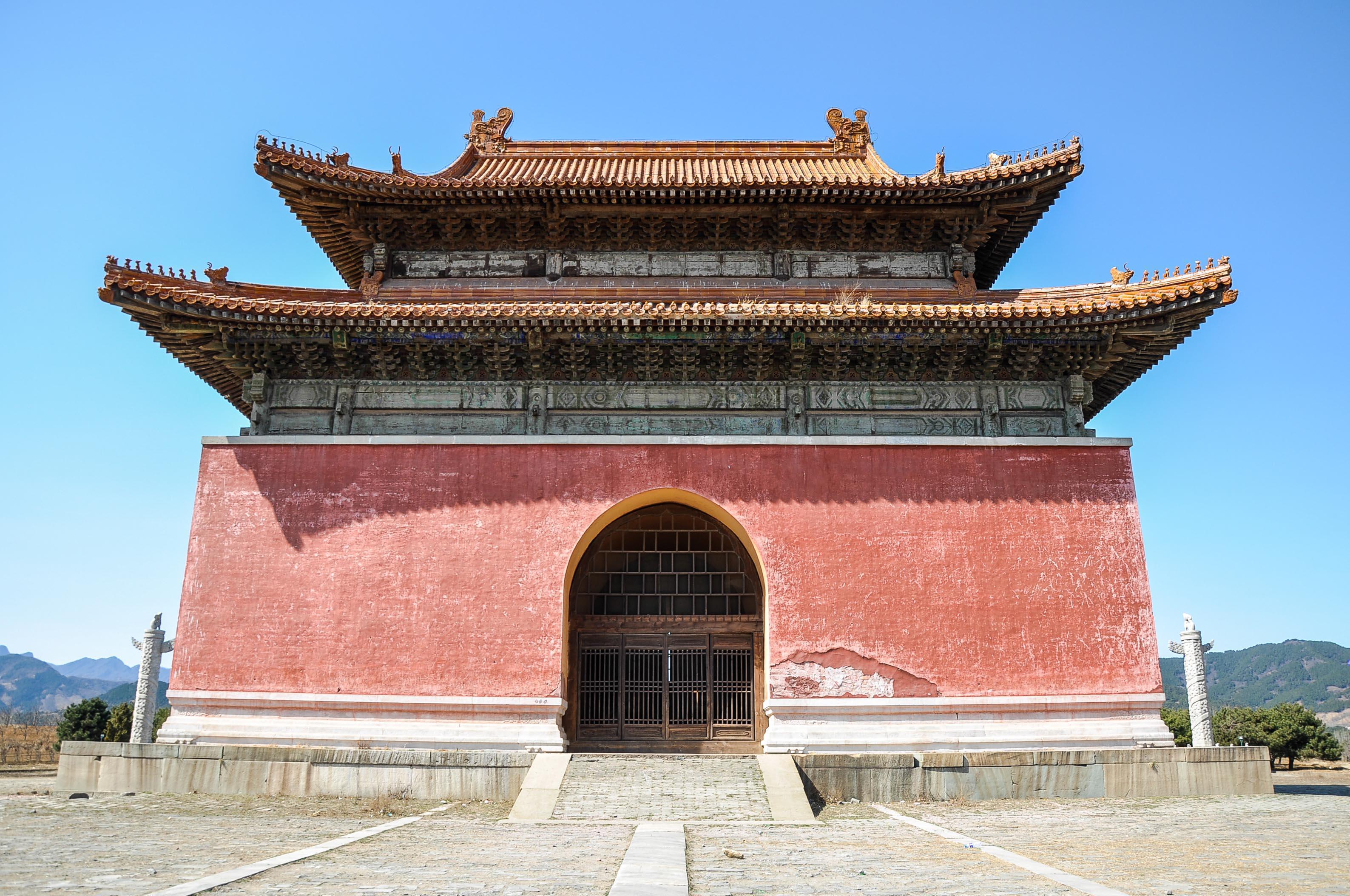 龙翔凤舞,星拱云联,清东陵之乾隆裕陵