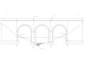 3×6m跨径实腹式圬工板拱桥加固改造图纸2019