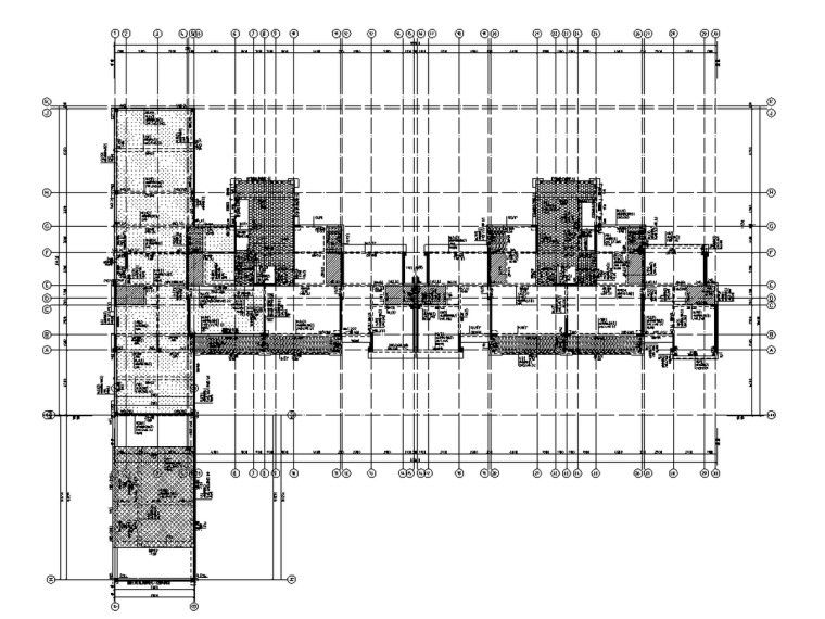 工艺墙施工图资料下载-剪力墙结构高层商业住宅施工图44p