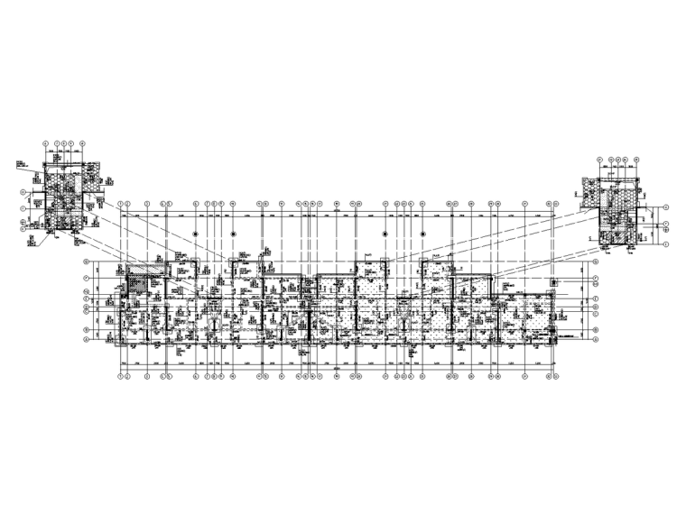 工艺墙施工图资料下载-多层剪力墙结构高层商业住宅施工图70p