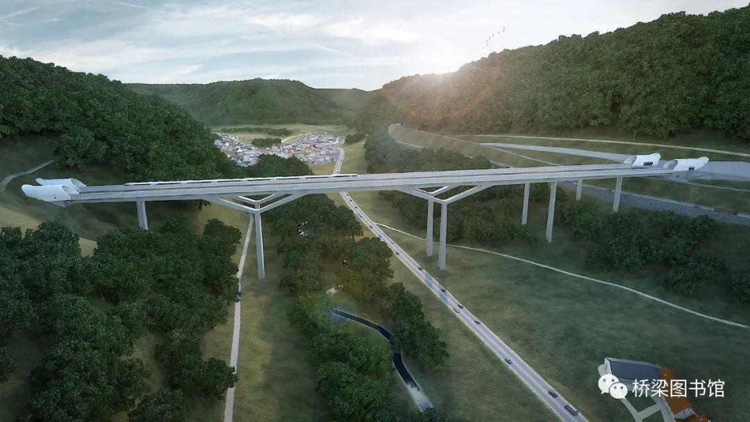 [分享]国外桥梁:德国一座y型墩铁路桥的设计施工
