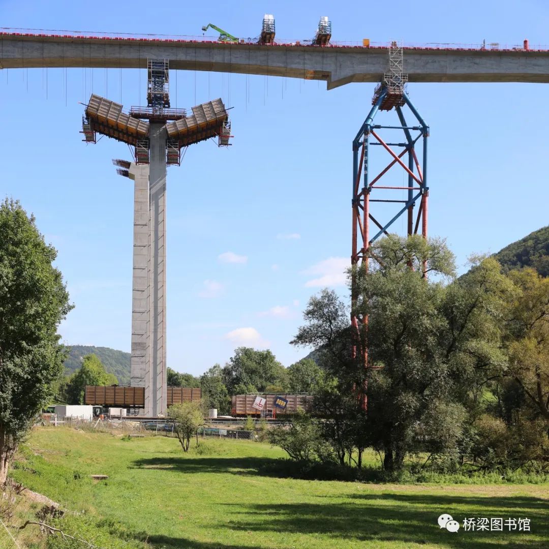 [分享]国外桥梁:德国一座y型墩铁路桥的设计施工