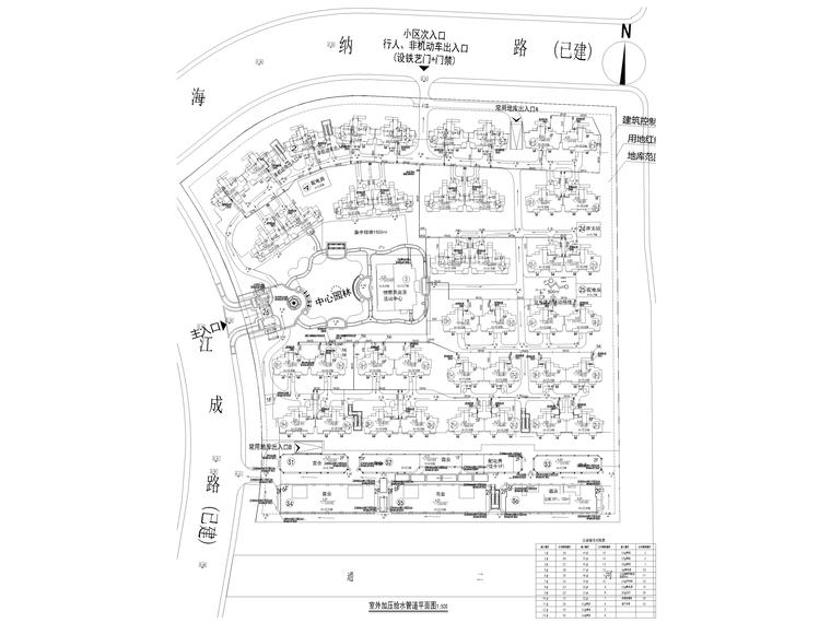 高层建筑二次加压资料下载-[江苏]花园建筑二次加压供水工程施工图