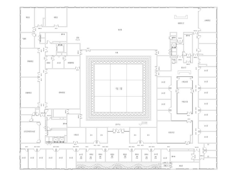 广东别墅绿化施工图资料下载-[广东]信息大楼绿化给水施工图