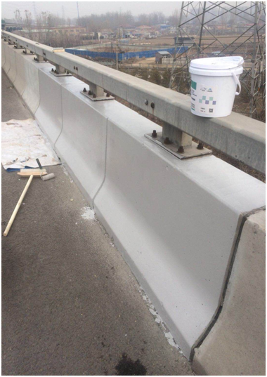 [分享]桥梁混凝土防撞护栏破损修复与防腐涂装